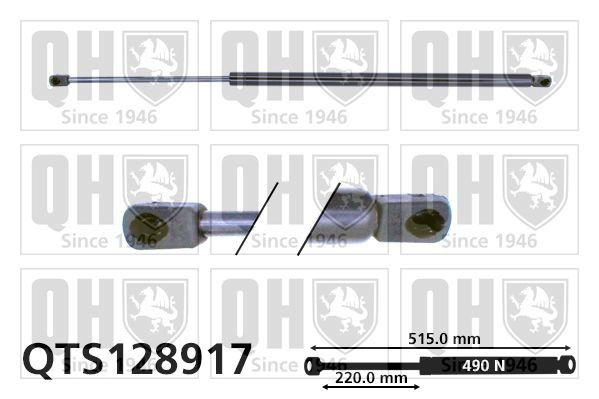 Amortecedor de tampa de porta-malas (de 3ª/5ª porta traseira) para KIA Carens I FJ